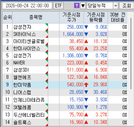 실시간종목조회순 당일누적.png